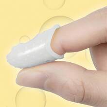 Silicone Guitar Finger Picks - Suitable For Beginners, Comfortable And Protective Picks For Guitar Practice, Guitar Accessories, Guitar & Guqin Finger Protectors, Finger Sleeves For Beginner Guitar Practice, Plectrum Finger Protectors - Transparent White - View 2