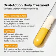 [Dr.Melaxin Official] Peel Shot Keratin Care Kojic Acid Turmeric Spray 200ml Pore Clearing Exfoliating Formula Skin Repair Scrub - 水楊酸 - 查看 3