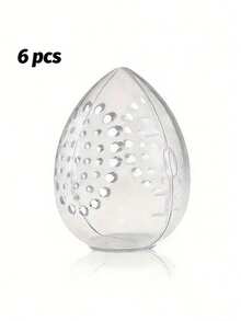 1个/5个/10个/套化妆海绵收纳盒，化妆品整理盒，化妆品收纳架，收纳盒，化妆品整理盒，整理盒，旅行，美容，卧室配件，梳妆台配件，梳妆台收纳包，包，化妆包，赠品，旅行，平价好物，旅行必备 - 彩色 - 查看 21