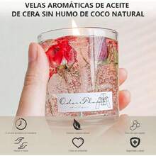 Velas Aromaticas,12.35 Onzas, Vela de Aromaterapia Relajantes, Regalos de Velas Aromáticas para Damas, Relajación,Baño,Yoga,Cumpleaños,Aniversario,Día de San Valentín,Regalos de Navidad,38258401 - Apple - Ver 6
