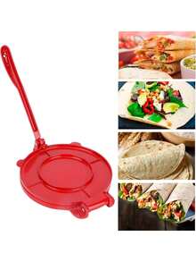 Prensa de Masa para Hacer Tortillas, Prensa de Tortilla Plegable de 8 Pulgadas, Prensa de Tortilla de maíz de aleación de Aluminio, Comedor para Cocina casera,38259318 - Multicolor - Ver 6