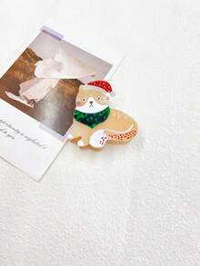 Süße Cartoon Katze & Tier Design Acryl Haarklammern, Haaraccessoires für Frauen elegante Haarspange - Verschiedenfarbig - Übersicht 8