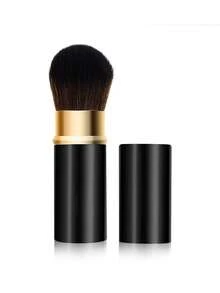 RANCAI 1/3pcsRetractable Kabuki Makeup Brush, Travel Powder Foundation Makeup Brush Face Blush Brushes For Blending Liquid, Blush, Bronzer, Buffing, Sunscreen,Flawless Cosmetics - Multicolor - View 19
