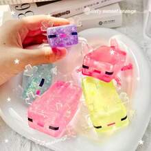 彩色墨西哥钝口螈麻糬捏捏乐玩具，创意解压挤压玩具，男女皆宜，派对礼物，完美之选 - 彩色 - 查看 2