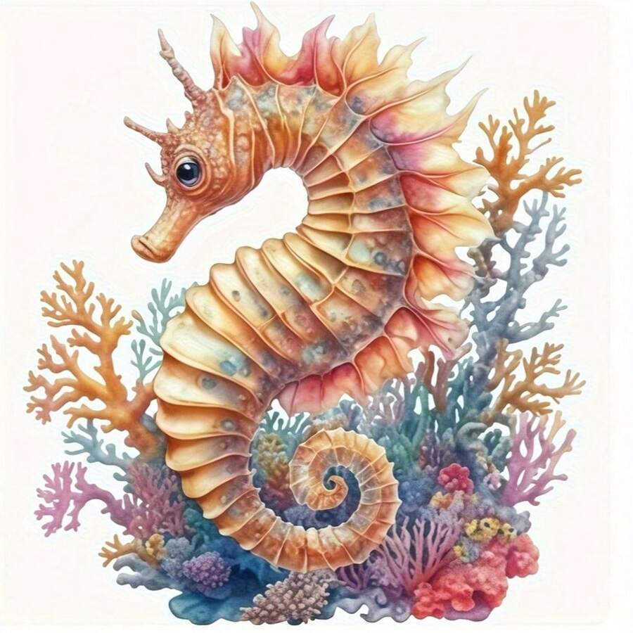 1pc/2pcs/3pcs Durable Long-Lasting Heat Transfer Stickers With Ocean Animal Patches, For DIY T-Shirts, Sweatshirts, Jeans, Hoodies, Backpacks, Jackets, Handbags, Pillows - Multicolor - View 1