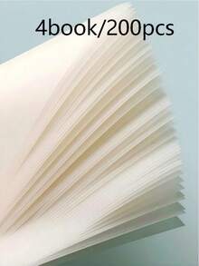 50/100/200/400pcs Transparent Sticky Notes - Waterproof Self-Adhesive Memo Pads, Suitable For Book Annotation, Diary, School And Office Use