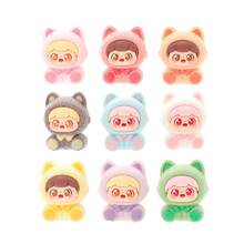 Mattel 5个/9个可爱植绒猫咪摆件 - 车内装饰、桌面迷你摆件、DIY桌面装饰、节日派对最佳小礼物 - 彩色 - 查看 11