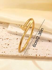 2026新款不锈钢闪光四叶花水钻女士手链套装，时尚耐用防水防褪色，圣诞节和情人节送给母亲和女儿的礼物 - 愛心金色 - 查看 6