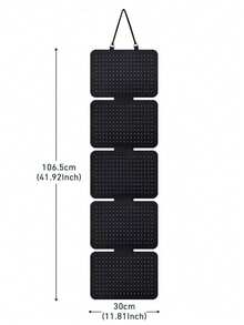 1pc Hanging Pegboard Brooch Organizer, Enamel Brooch Display Board Hanging Organizer, Foldable Brooch Hanging Storage Rack, Enamel Brooch Display Page, Badge Collection Display Rack, Can Hold At Least 120 Badges, Valentine's Day, Home Decor - Multicolor - View 9