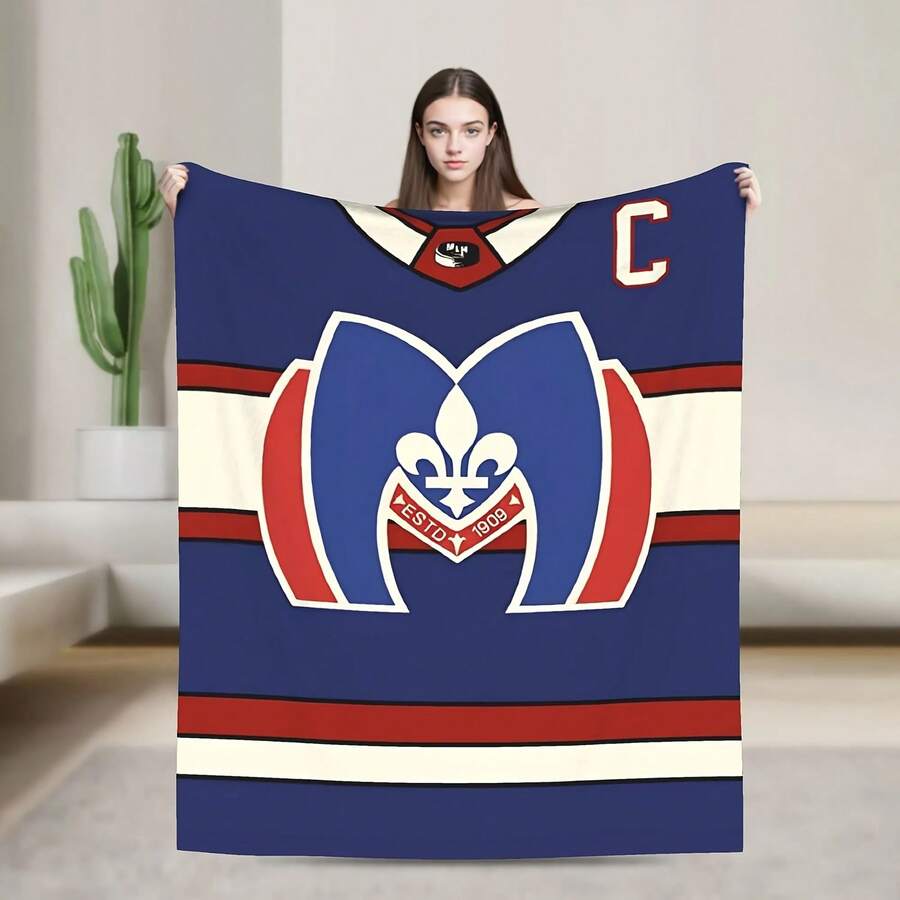Shane Heated Rivalry Knitted Blanket Flannel Throw Blankets Bedroom Sofa Printed Ultra-Soft Warm Bedspreads - hình dạng - Xem 1