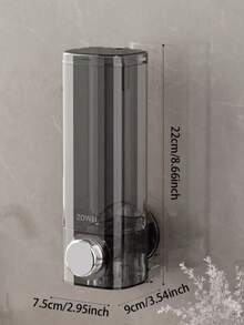Wall-Mounted Shower Dispenser For Shampoo, Conditioner, Hand Soap, Large Capacity For Bathroom Decor - Multicolor - View 9
