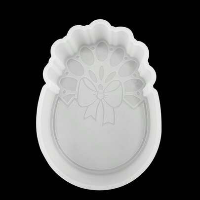 Easter Bunny Egg With Bow, Silicone Mold For DIY Candle, Soap, Resin, Wax Melts, Air Freshener, Craft Decoration