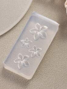 1件装花朵美甲模板硅胶雕刻模具鸡蛋花郁金香花束和百合花图案设计盛开花朵浮雕美甲模具美甲艺术工具美甲用品饰品装饰 - 無色 - 查看 14