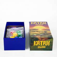 Trò chơi cờ bàn Đảo Katan phiên bản du lịch - Phiên bản tiếng Anh và tiếng Trung, 2-4 người chơi, thời gian chơi nhanh 20 phút, dễ mang theo, giải trí nhẹ nhàng, hoàn hảo cho các buổi họp mặt gia đình, tiệc tùng nhóm và quà tặng sinh nhật ý nghĩa. - KATAN - Xem 5