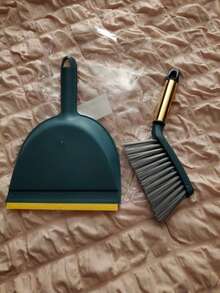 Mini Soft Bristle Plastic Broom And Dustpan Set, Compact Sweeping Kit For Children, Kitchen, Bathroom And Home Use, Efficient Cleaning, Essential Home Cleaning Supplies - Multicolor - View 10