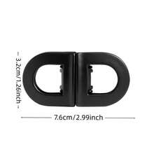 磁性发夹，热带日落磁性发夹套装，强力吸附，防滑设计，扁平夹子，不留痕迹，适合女性居家及日常发型，简单易用。 - 彩色 - 查看 5