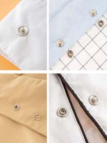 一套五爪按扣安装工具，无需钉子无需缝纫，通用型，五爪按扣钳，1把钳子+50个按扣 - 紅色 - 查看 5