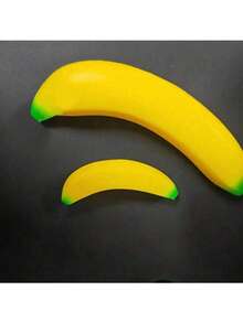 1个西瓜造型挤压玩具，透气，可揉捏，趣味十足，慢回弹，创意十足，最佳桌面减压玩具 - 香蕉 - 查看 10