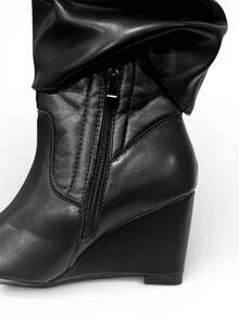 Women Pant Boots - 黑色 - 查看 6