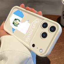 Guatemala phone case suitable for  17 16 16E 15 14 13 12 11 Pro Max 17 Air 16 Plu silicone all inclusive protection anti slip and anti fall soft case - SKU3-Guatemala - Ver 7
