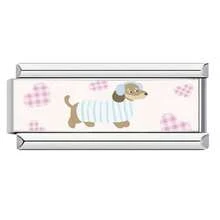 1 chiếc phụ kiện làm vòng tay DIY hoạt hình dễ thương, họa tiết động vật và chữ cái, phụ kiện làm trang sức thời trang đáng yêu. - Bạc - Xem 26