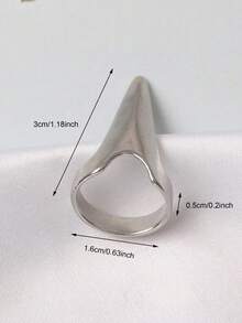 1/5件装背部挠痒器指甲套，不锈钢光滑梳理按摩梳，男女通用背部挠痒工具，宠物指甲护理，毛发分缝环