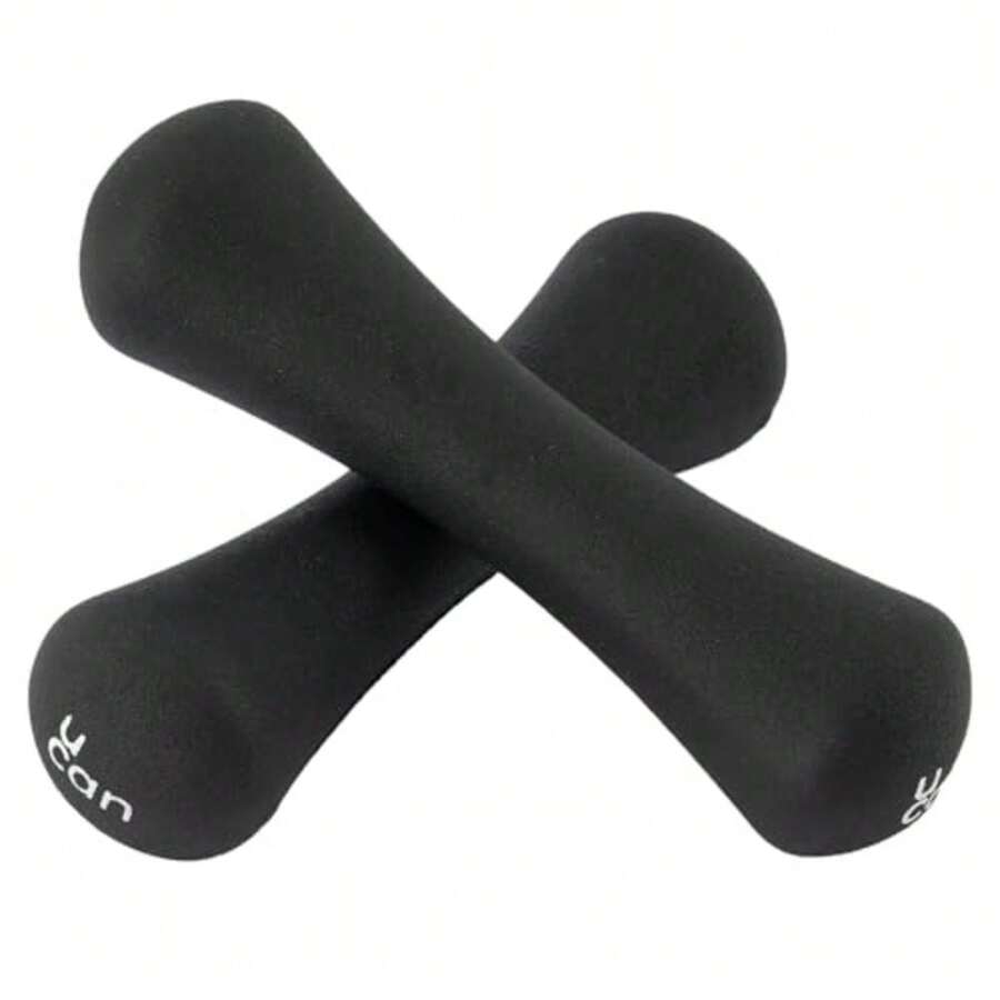 CYPNU can Mancuernas de Neopreno para Ejercicio Set de 2 Pesas de Neopreno 15 x 5 cm Negro para Entrenamiento de Fuerza en Casa o Gimnasio 1-5 kgFashion - 221169763 - Ver 1