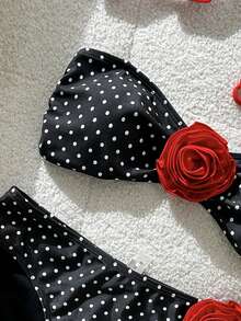 2026新款女士比基尼套装 | 时尚、性感、惹人喜爱的装扮 - 海滩度假必备 - 彩色 - 查看 5