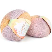 Yarn For Crocheting Knitting, Gradient Cake Yarns, 2 * 3.53oz - 240yds - 50% Cotton 50% Acrylic Ombre Yarns, Crochet Yarn For Blankets, Shawls, Scarves (102 Rainbow) Local Shipping - 112 花徑 - 查看 1