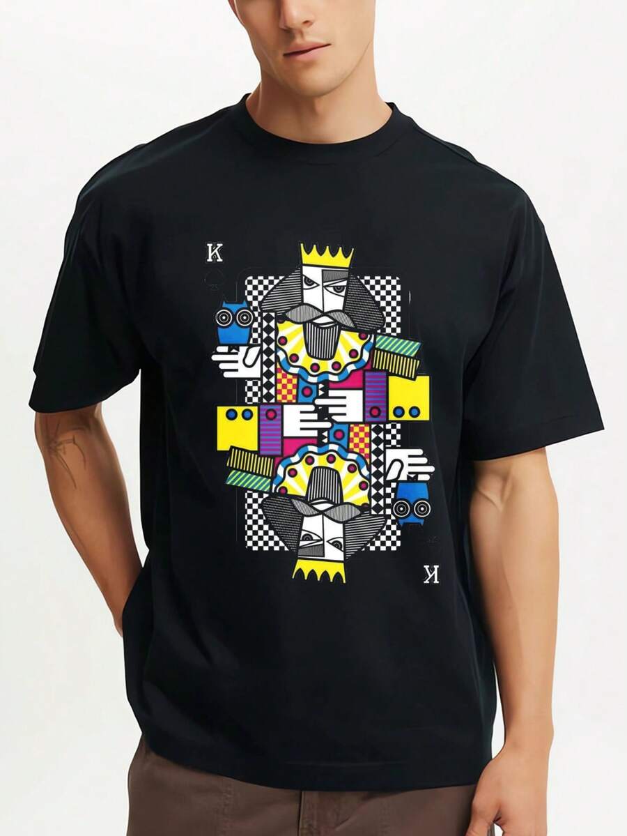 Camisetas para hombres - negro - Ver 1