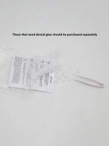 1 Pair Resin Fangs, Suitable For Cosplay Props, Vampire Teeth, Zombie Teeth, Tiger Teeth, Christmas Costume Accessories - Multicolor - View 7