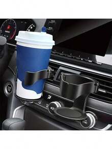 1pc Adjustable PVC Cup Holder For Car - Fits Securely, Foam Padded Base, Suitable For Bottles And Cans, Easy To Install - Multicolor - View 12