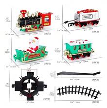 TendenciaTren Electrico Musica Luz Navidad Decoración Juguete RegaloCalidad premium - 1 - Ver 8