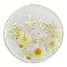 4pcs 2D Flat Acrylic Coasters Colorful Printed Coaster Wildflower Art Design Kitchen Decor Ideal Gift For Valentine's Day Perfect For Wedding Birthday Mother's Day Suitable For Table Restaurant Bar Home Decoration Year Round - Multicolor - View 15