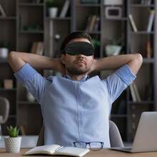 1pc/2pcs/3pcs/5pcs/10pcs/15pcs Mulberry Silk Sleep Eye Mask, Sleep Aid Eye Mask, Suitable For Blocking Light During Sleep, Helps You Sleep Soundly All Night, Ideal For Travel And Napping (Black) - Black - View 11