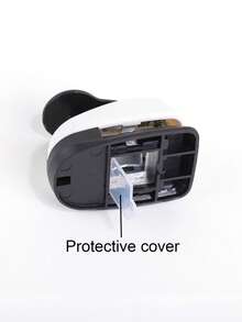 1PC Square Paper Craft Punch, Creative Design DIY Embossing Handcraft Material Punching Machine, Paper Cutting Tool - Black - View 6