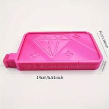 钻石画船形托盘 - 一款全新的钻石画工具，表面印有图案和字母，采用全封闭式设计，防止钻石脱落。配有耐用的塑料盒，方便展示和收纳。 - 彩色 - 查看 7