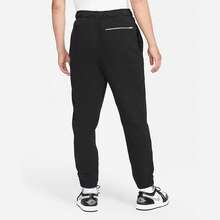 Nike Pantalones de chándal casuales de punto para hombre Jordan Essentials Statement, negro - Negro - Ver 4