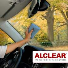 ALCLEAR 950014 Ultra Microfiber Anti Fog Sponge 13x10x3.5cm For Car Windshield Side Windows Mirrors Keeps Interior Dry - Single Pack - View 3