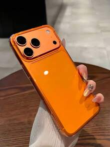 Ốp lưng chống sốc trong suốt sang trọng tương thích với iPhone 17Pro Max 17Pro 17 17Air 16Pro Max 16Pro 15Pro Max 15Pro 15 14Pro Max 14Pro 14Plus 13Pro Max 14 13 12 11 Ốp lưng TPU mềm bảo vệ camera trong suốt - Trong sáng - Xem 2