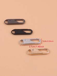 4/10/20pcs Zipper Repair Kit - Quickly Fix Broken Zippers On Suitcases, Bags & More