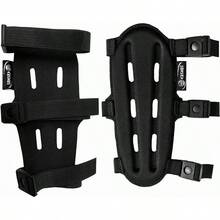 Archery Arm Guard - Adjustable Forearm Wrist Protector Bow Hunting Accessories - 3 Inchx 8 Inch One Size Fits Youth Adults, Right Left Handed - Durable Lightweight Archery - 9" + Đen - Xem 6