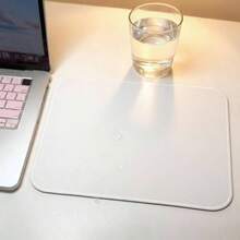 マウスパッド 2個 防水 耐久性が良い 滑り止めゴム底 ゲーミングなど適用 260x210x3mm ホワイト - 2パック ホワイト - チェックする 5