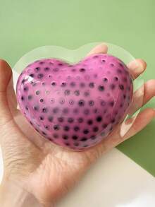 1件装恶作剧套装，模拟挤痘痘，心形设计，缓解压力，高性价比黑头粉刺挤压器礼品，适合作为派对礼物、生日派对礼物、节日礼物、趣味礼物 - 彩色 - 查看 22