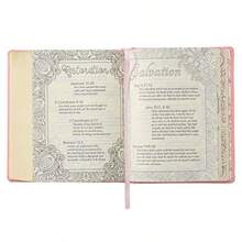 KJV Holy Bible My Promise Bible Faux Leather Hardcover W/Bible Tabs Coloring Stickers Ribbon Markers King James Version Pink KJV Promise Editions - 如圖 - 查看 6