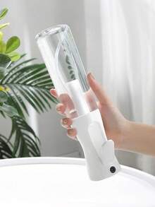 1pc High Pressure Spray Bottle, Simple Wash Liquid Dispenser For Bathroom, Cleaning Spray Bottle, Fine Mist Face Mister, Mini Alcohol Disinfection Spray Bottle, Toner Container, Bathroom Spray Bottle