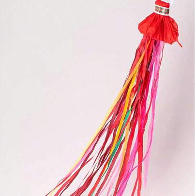 [2/5/10 cái] Dây ruy băng ném tay, dùng để trang trí năm mới và sinh nhật, tạo không khí lễ hội, phụ kiện ném tay trong các bữa tiệc, trang trí không gian cho năm mới và đám cưới.