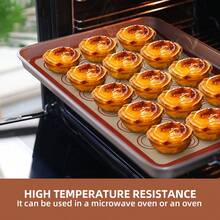 [Precise Size, Worry-Free Baking] 1/2/4pcs Heat-Resistant Silicone Baking Mats, Helping You Easily Make Macarons Of Consistent Size. Material For Direct Food Contact, Non-Stick And Easy To Clean, An Excellent Assistant For Making Professional Desserts, Cookies And Creative Main Dishes. - - - View 4