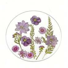 4pcs 2D Flat Acrylic Coasters Colorful Printed Coaster Wildflower Art Design Kitchen Decor Ideal Gift For Valentine's Day Perfect For Wedding Birthday Mother's Day Suitable For Table Restaurant Bar Home Decoration Year Round - Multicolor - View 13
