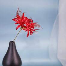 Lycoris Radiata Hair Stick,Red Spider Lily Hair Pin Japanese Hair Styling Pin Realistic Flower Hairpin Hair Accessories Bridal Wedding Party Cosplay Decorationsvalentine's Day XXJI - 1 - 查看 7